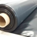Ecobud - film plastique d'�tanch�it� sous - dalle en poly�thyl�ne noir type 500, 6x33m