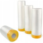 Film plastique speedy mask 2700 mm / 17 m, film antychlap 270 cm / 17 m avec ruban washi gold