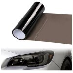 Film teint� pour phares voiture, 120 x 30 cm, noir, film teint� pour phares voiture, film teint� vinyle ...