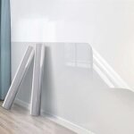 Film transparent electrostatique non adhesif, 45x300cm film autocollant de protection murale mur, adsorption ...