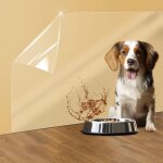 Film transparent de protection murale, papier statique de contact amovible et non adh�sif, films protection ...
