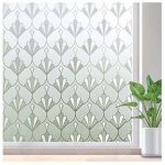 Film pour vitre electrostatique, film fenetre anti regard occultant fen�tre non adh�sif reutilisable ...