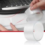 Film pour voitures, motos, v�los 5x10 cm - transparent, autocollant, protection peinture, protection ...