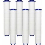 Filter pommeau douche 6 filtres en coton pp, �l�ment filtrant en coton pp pour douchette et filtre ionique, ...