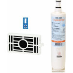 Crystal filter - filtre � - filtre frigo compatible whirlpool 4812 817 18406 + filtre anti - bact�rien ...