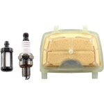 Filtre � air avec bougie d'allumage et filtre � carburant pour tron�onneuses stihl ms171 ms181 ms211 ...