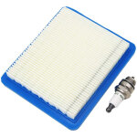 Filtre � air et bougie d'allumage pour tondeuses � gazon avec moteur briggs & stratton quantum 625 650 ...