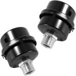 Filtres � air compresseurs, filtre d'aspiration, silencieux sans huile, 2 pi�ces de 20mm de m�tal filtre ...
