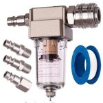 Filtre air comprim, sparateur deau, sparateur dhuile, raccord rapide inclus