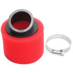 Filtre  air en mousse double coud rouge 42 mm pour dirt bike 125 cc 140 cc