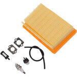 Filtre � air pour souffleur stihl br350 br430 sr430 sr450 ? kit de rechange en aluminium, papier et caoutchouc ...