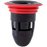 Filtre anti - odeur eaux us�es, siphon de sol, siphon d'�vier, collecteur de cheveux, �45 mm, noir