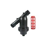 Filtre arrosage  mailles 1 1 / 4'' pour tuyau de 40 mm. bouchon de vindage inclus. utilis dans les ...