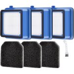 Filtre pour aspirateur electrolux, 3 pi�ces de remplacement de filtre d'aspirateur pour q6 q7 q8 wq61 ...