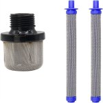 Filtre � aspiration et pompe airless combin�s pour pistolet de peinture