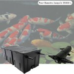 Le poisson qui jardine - filtre bassin + clarificateur uv stérilisateur 36w, bassin de jardin jusqu'à ... Le poisson qui jardine - filtre bassin + clarificateur uv stérilisateur 36w, bassin de jardin jusqu'à ...