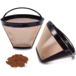 Filtre � caf� r�utilisable en forme de c�ne pour cafeti�res ninja coffee bar, remplace le filtre permanent ...