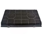 Filtre charbon type 190 fat190 d'origine 485x270x48 mm (481281718523, 484000008578) hotte aeg, arthur ...