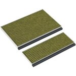 Siemens - filtre  charbon (2pcs) d'origine cleanair plus lz10afa00 / 17005388