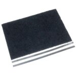 Filtre charbon (30, 5x22, 5cm + 2 tringles de fixation (a l'unite) pour hotte 74x5226 brandt fagor, sauter ... Filtre charbon (30, 5x22, 5cm + 2 tringles de fixation (a l'unite) pour hotte 74x5226 brandt fagor, sauter ...