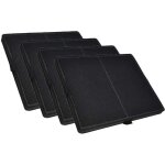 Filtre à charbon actif allspares (4 pcs) pour hottes compatible miele dkf17 - 1, 7932330 (283x240x17mm) ... Filtre à charbon actif allspares (4 pcs) pour hottes compatible miele dkf17 - 1, 7932330 (283x240x17mm) ...