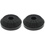 Filtre  charbon allspares (2pcs) pour hottes aspirantes, compatible avec gorenje ah135 / 417308 et tecnowind ...