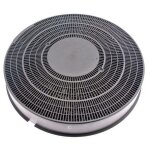Filtre charbon rond type 40 (� l'unit�) 282x44 mm (79x6679) hotte arthur martin electrolux, bauknecht, ...