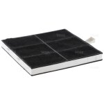 Filtre charbon (� l'unit�) 265x222x23 mm (00357585, 00360732) hotte bosch, constructa, gaggenau, neff, ...