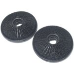 Filtre a charbon (x2) - o190 pour hotte sauter - brandt