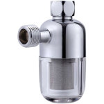 Filtre de douche, filtre � eau dure, filtre r�utilisable avec filetage interne et externe de 1 / 2 pouce, ...