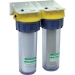 Polar - double filtre anti - tartre 3 / 4'' avec querre cartouche et cl fd34c