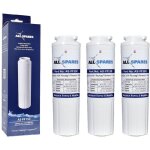 Allspares - filtre  eau (3x) de rfrigrateur pour whirlpool ukf8001