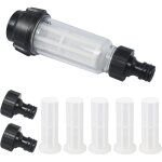Filtre � eau avec insert, 8 pcs pour nettoyeur tuyau arrosage avec raccord 3 / 4  pour tous les nettoyeurs ...