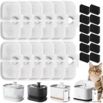Filtre fontaine eau chat lot de 12 filtres de rechange et �ponges pour petlibro fontaine � chat dockstream ...