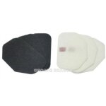 Filtre friteuse 3 vapeur 3 charbon actif pour friteuse delonghi