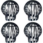 Filtres � goutti�re, 4 pi�ces crapaudine, protege gouttiere, fabriqu� en plastique, durable, antirouille, ...