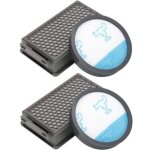 Filtres hepa, 2 ponges filtrantes, pour aspirateurs rowenta powerline extreme rh8133 rh8147 rh8155 rh8021wb ...