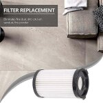 Filtre hepa pour aspirateur (3 filtres hepa et 3 �ponges)