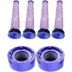 Filtre hepa compatible avec dyson v8 et v7, pices de rechange lavables