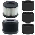 Filtres hepa et mousse pour aspirateur compact pack de 2 et 4 pi�ces