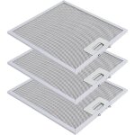 Filtre hotte extractrice 305mm x 267mm filtre � graisse m�tallique compatible avec elica hotte extracteur ...