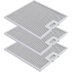 Filtre hotte extractrice 305mm x 267mm filtre � graisse m�tallique compatible avec elica hotte extracteur ...