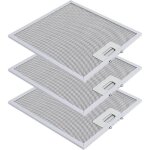 Filtre hotte extractrice 305mm x 267mm filtre � graisse m�tallique compatible avec elica hotte extracteur ...