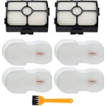 Filtres hz3002 pour aspirateur balai filaire shark hz3002 stratos ultralight, 10 pices filtres hz3002 ...