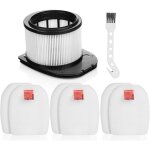 Filtres iz300uk pour aspirateur sans fil shark, 1 filtre hepa + 3 filtres en feutre et 3 filtres en mousse ...