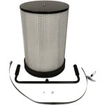 Filtre � particules fines compatible avec hbm 100 centrale d'aspiration - particules fines avec brosses ...