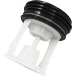 Filtre  peluches de rechange pour lave - linge bauknecht, whirlpool et indesit - compatible avec les ...