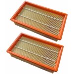 Filtre pliss� plat de rechange pour karcher nt 25 / 1 ap / nt 35 / 1 ap / nt 45 / 1 nt 55 / 1 nt 361 ...