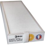 Filtre compatible purificateur d'air aldes inspirair top - typedefiltration : particules