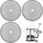 Filtres de rechange pour presse française 6 pièces filtres pour presse française à café de 10 cm Filtres de rechange pour presse française 6 pièces filtres pour presse française à café de 10 cm